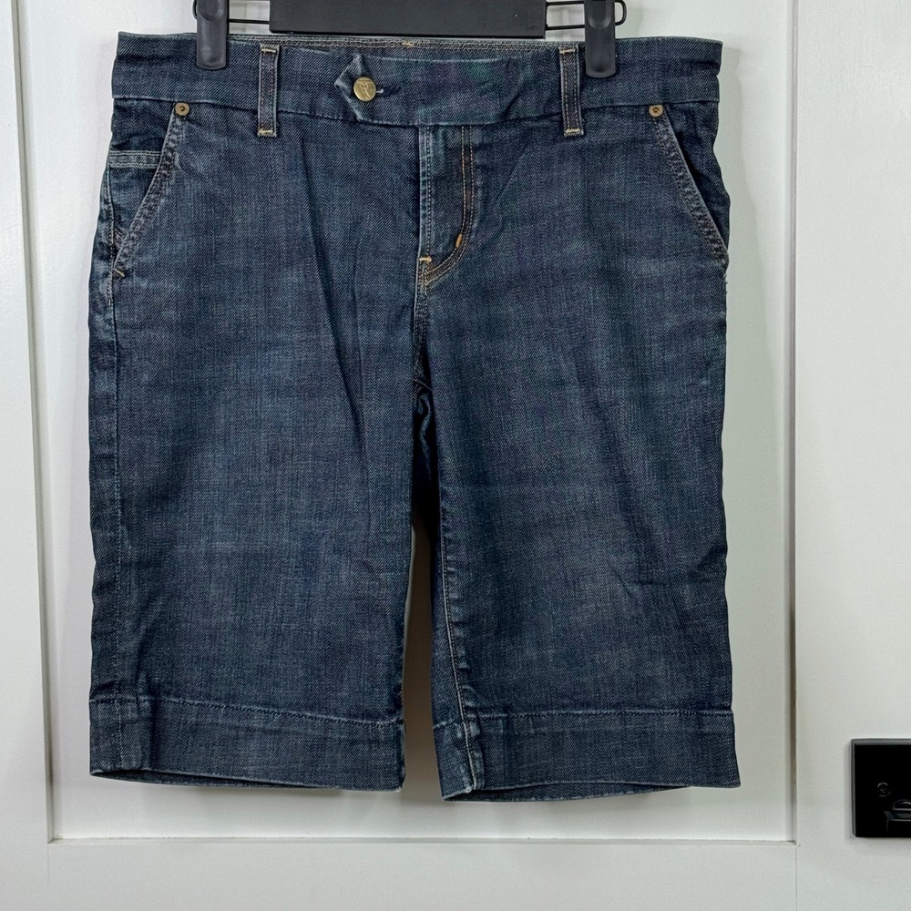 Citizens of Humanity Denim Bermuda‎ Shorts Dark Wash Casual Women's Size 29